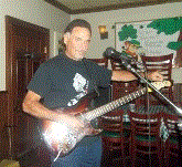 Jeff Pecca playing some fine guitar.
